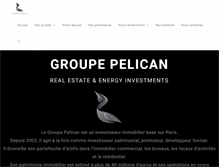 Tablet Screenshot of pelicangroupe.com